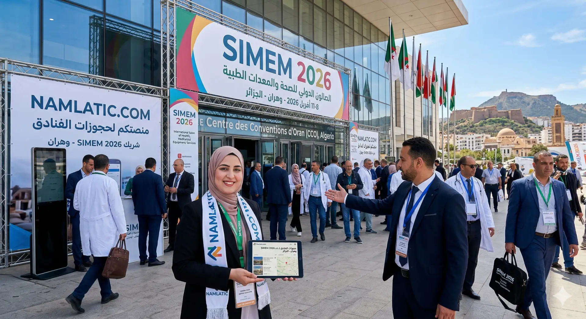 Vers la numérisation des grands événements : Namlatic gère les réservations du SIMEM 2026 à Oran