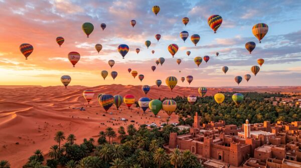 تيميمون تحتضن أول مهرجان دولي للمناطيد في الجزائر لتعزيز السياحة الصحراوية